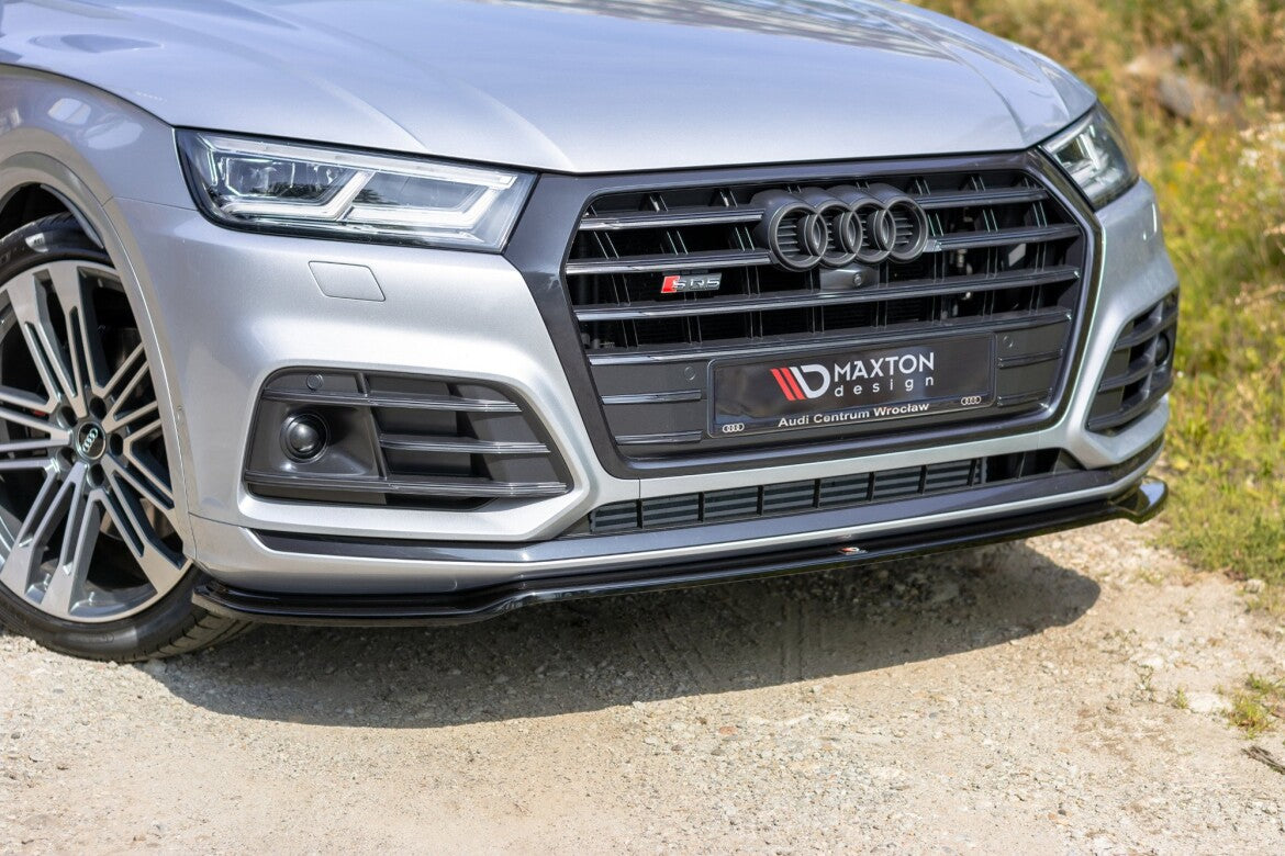 Frontlippe passend für Audi SQ5/Q5 S-line Mk2 schwarz Hochglanz