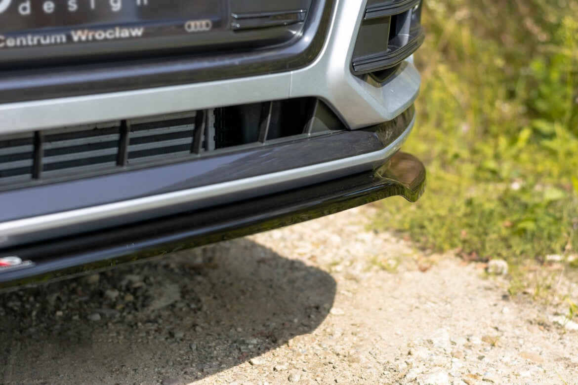 Frontlippe passend für Audi SQ5/Q5 S-line Mk2 schwarz Hochglanz