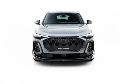 Frontlippe passend für Audi SQ5 / Q5 S-Line Sportback / SUV Mk3 schwarz Hochglanz
