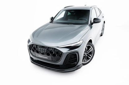 Frontlippe passend für Audi SQ5 / Q5 S-Line Sportback / SUV Mk3 schwarz Hochglanz