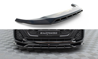 Frontlippe passend für Audi SQ8 / Q8 S-Line Mk1 FL schwarz Hochglanz