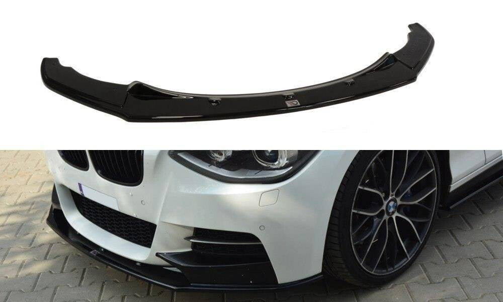 Frontlippe passend für BMW 1er F20/F21 M-Power (vor FL) schwarz Hochglanz