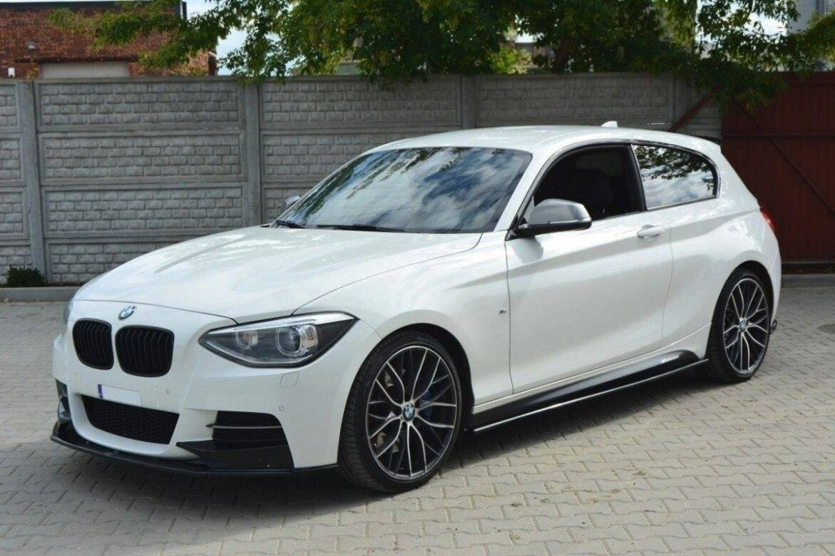 Frontlippe passend für BMW 1er F20/F21 M-Power (vor FL) schwarz Hochglanz