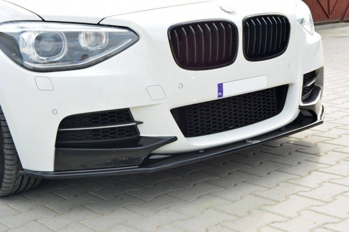 Frontlippe passend für BMW 1er F20/F21 M-Power (vor FL) schwarz Hochglanz