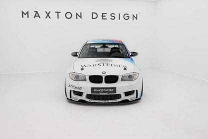 Frontlippe passend für BMW 1er M Coupe E82 schwarz Hochglanz