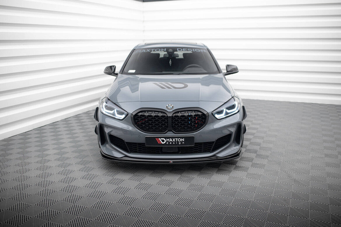 Frontlippe passend für BMW 1er M-Paket/ M135i / 128ti F40 schwarz Hochglanz