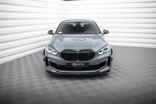 Frontlippe passend für BMW 1er M-Paket/ M135i / 128ti F40 schwarz Hochglanz