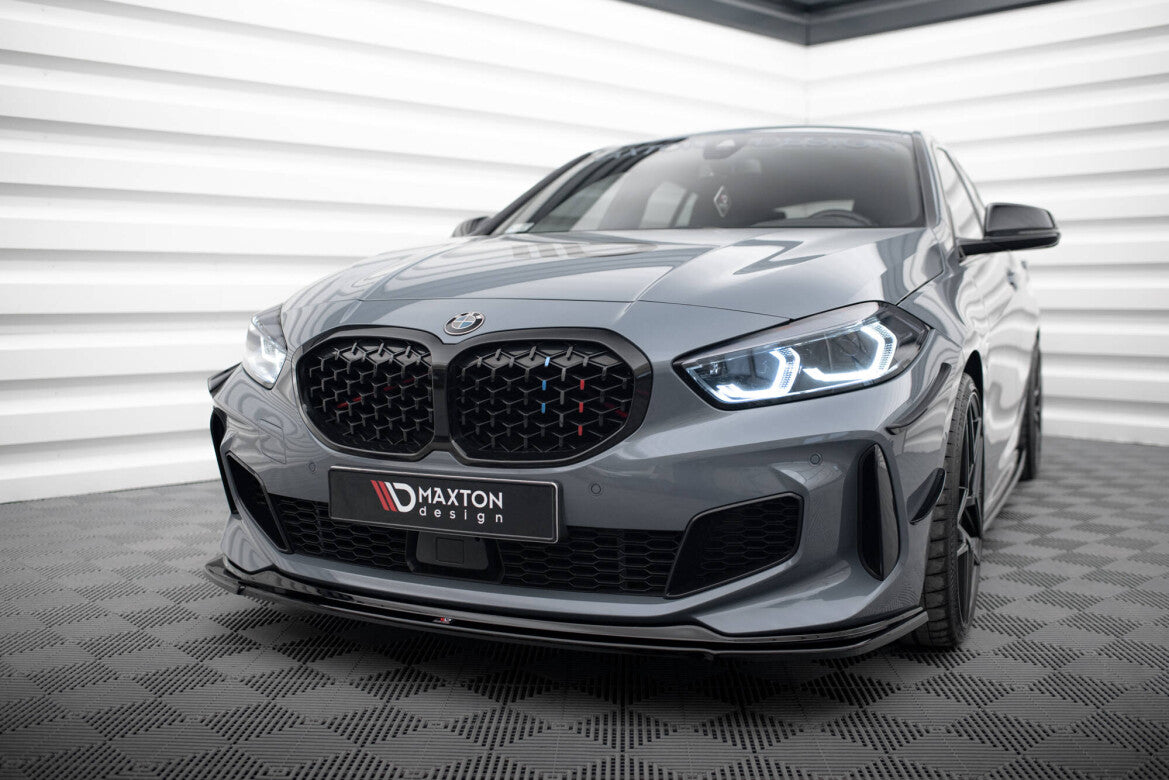Frontlippe passend für BMW 1er M-Paket/ M135i / 128ti F40 schwarz Hochglanz