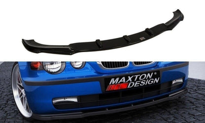 Frontlippe passend für BMW 3er E46 COMPACT schwarz Hochglanz