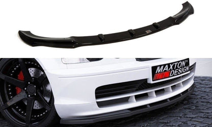 Frontlippe passend für BMW 3er E46 Coupe schwarz Hochglanz