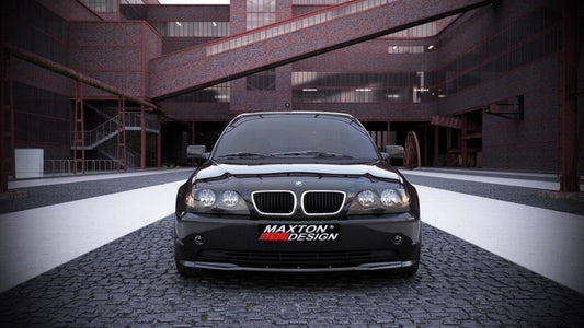 Frontlippe passend für BMW 3er E46 LIMOUSINE FL schwarz Hochglanz