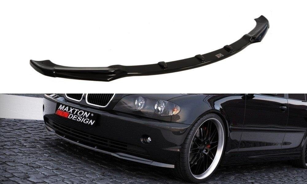 Frontlippe passend für BMW 3er E46 LIMOUSINE FL schwarz Hochglanz