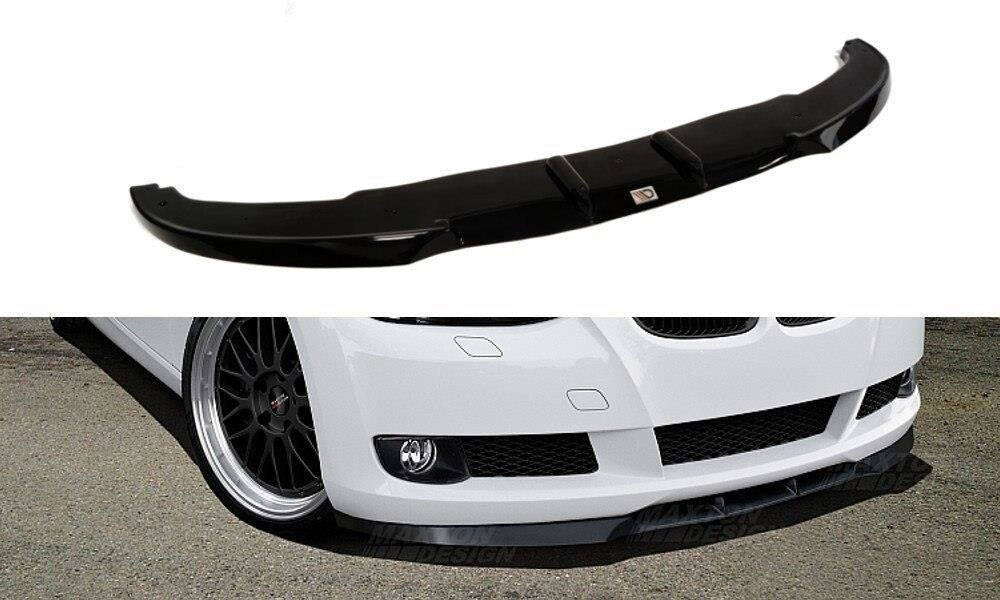 Frontlippe passend für BMW 3er E92 / E93 (vor FL) schwarz Hochglanz