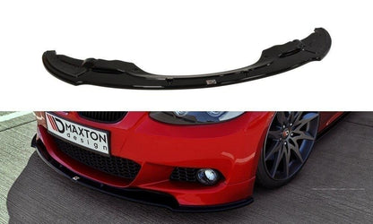 Frontlippe passend für BMW 3er E92 M Paket vor FL schwarz Hochglanz