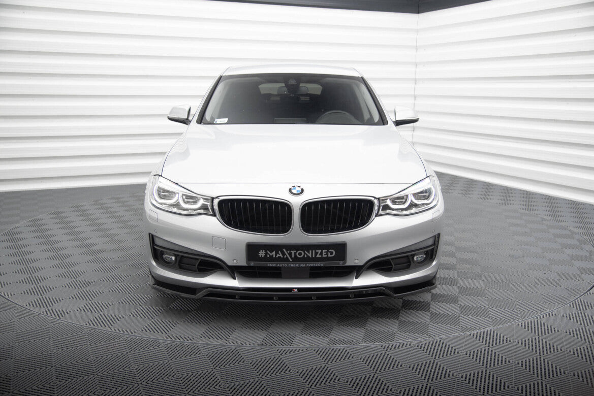 Frontlippe passend für BMW 3er GT F34 schwarz Hochglanz