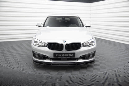 Frontlippe passend für BMW 3er GT F34 schwarz Hochglanz