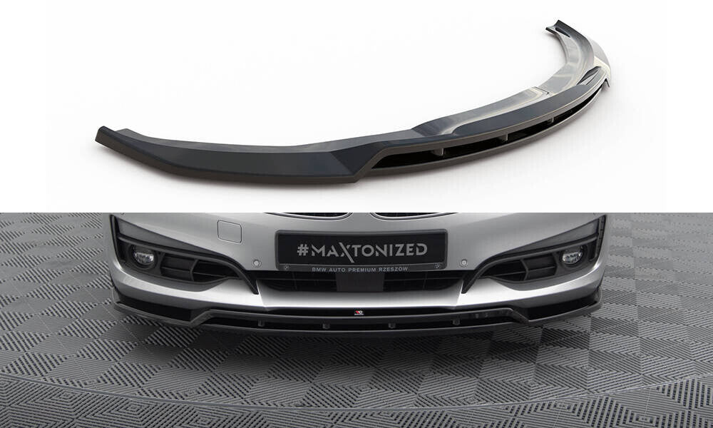 Frontlippe passend für BMW 3er GT F34 schwarz Hochglanz