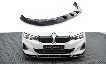 Frontlippe passend für BMW 3er Limousine / Touring G20 / G21 FL schwarz Hochglanz