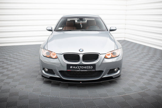Frontlippe passend für BMW 3er M-Paket E92 schwarz Hochglanz