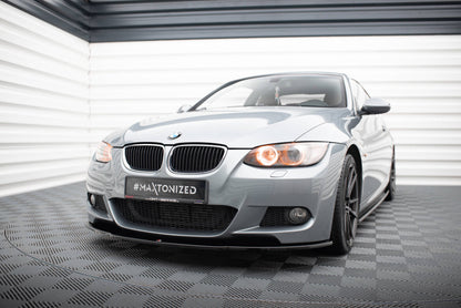 Frontlippe passend für BMW 3er M-Paket E92 schwarz Hochglanz