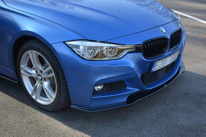 Frontlippe passend für BMW 3er M-Paket F30 / F30 FL schwarz Hochglanz