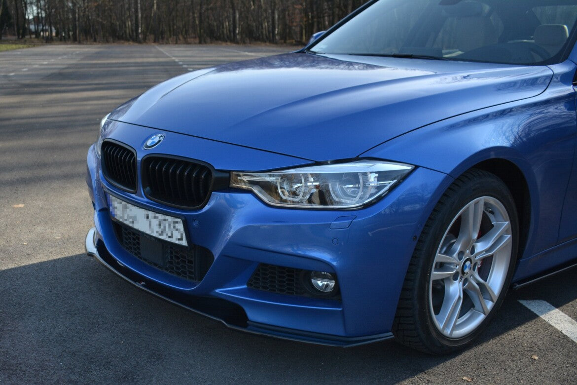 Frontlippe passend für BMW 3er M-Paket F30 / F30 FL schwarz Hochglanz