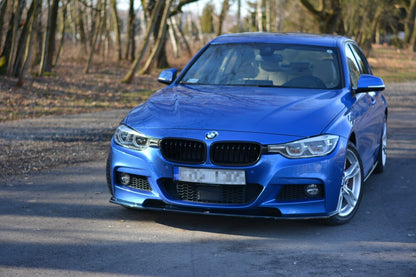 Frontlippe passend für BMW 3er M-Paket F30 / F30 FL schwarz Hochglanz