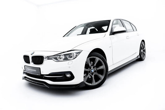 Frontlippe passend für BMW 3er Sportline Limousine / Touring F30 / F31 schwarz Hochglanz