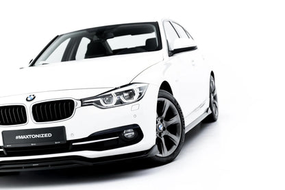 Frontlippe passend für BMW 3er Sportline Limousine / Touring F30 / F31 schwarz Hochglanz