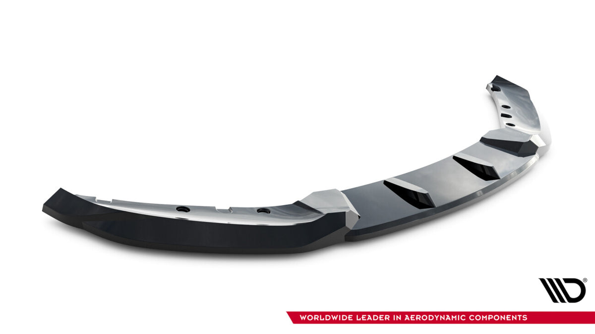 Frontlippe passend für BMW 4er Cabrio / Coupe F33 / F32 schwarz Hochglanz