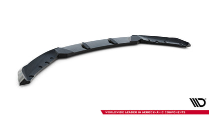 Frontlippe passend für BMW 4er Cabrio / Coupe F33 / F32 schwarz Hochglanz