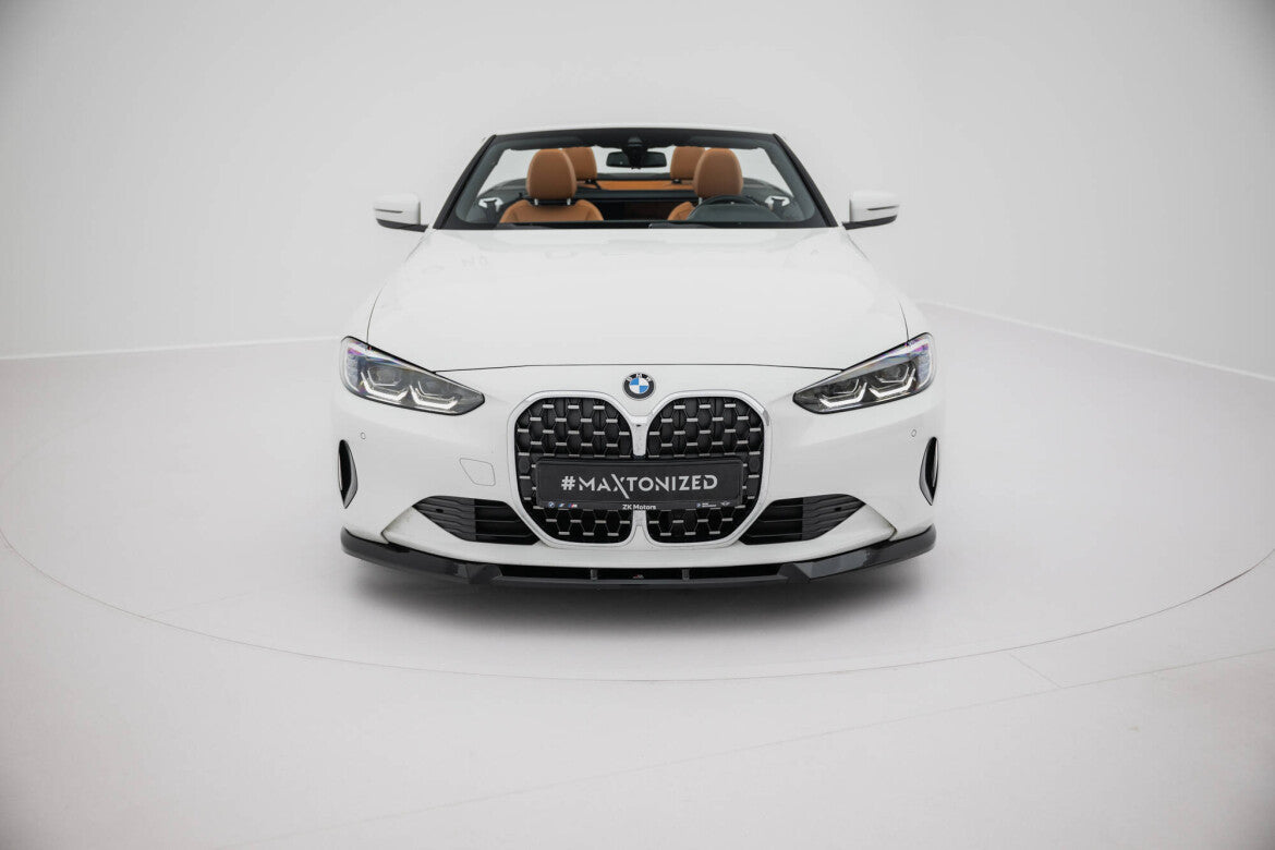 Frontlippe passend für BMW 4er Coupe / Cabrio G22 / G23 schwarz Hochglanz