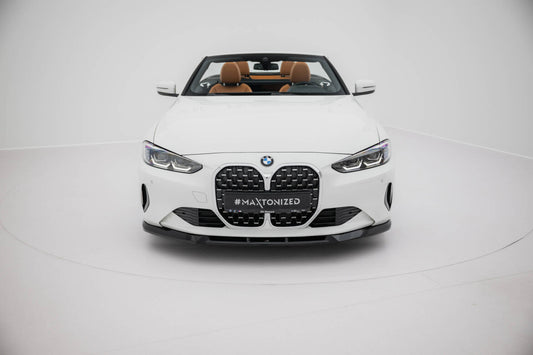 Frontlippe passend für BMW 4er Coupe / Cabrio G22 / G23 schwarz Hochglanz