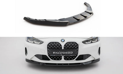 Frontlippe passend für BMW 4er Coupe / Cabrio G22 / G23 schwarz Hochglanz