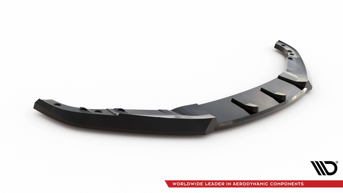 Frontlippe passend für BMW 4er Coupe / Cabrio G22 / G23 schwarz Hochglanz