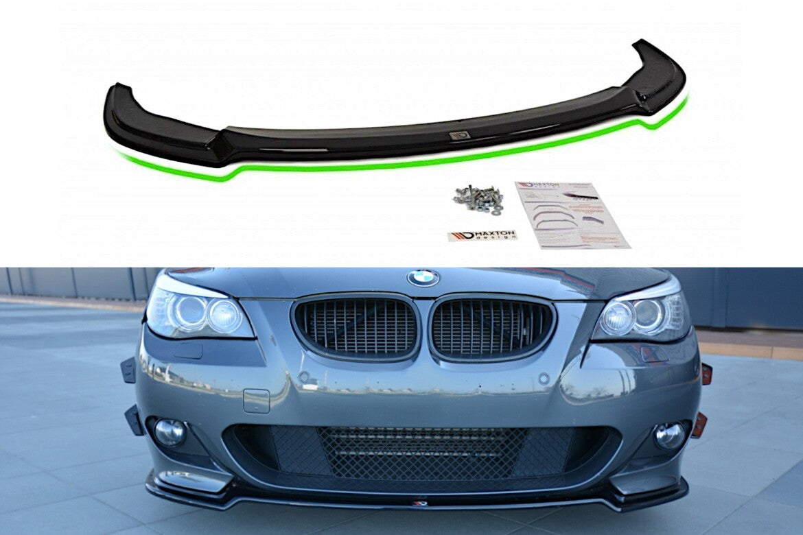 Frontlippe passend für BMW 5er E60/61 M Paket schwarz Hochglanz