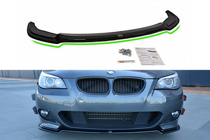 Frontlippe passend für BMW 5er E60/61 M Paket schwarz Hochglanz