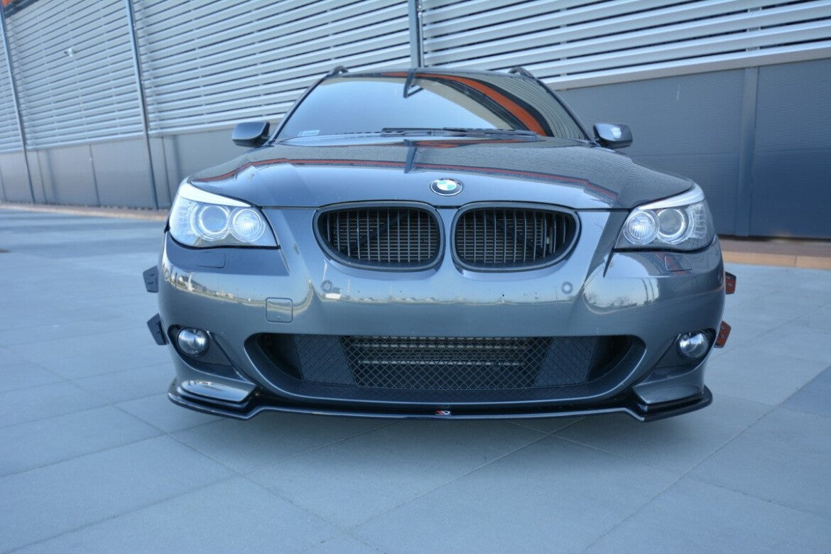 Frontlippe passend für BMW 5er E60/61 M Paket schwarz Hochglanz