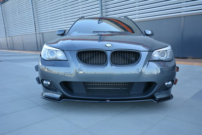 Frontlippe passend für BMW 5er E60/61 M Paket schwarz Hochglanz