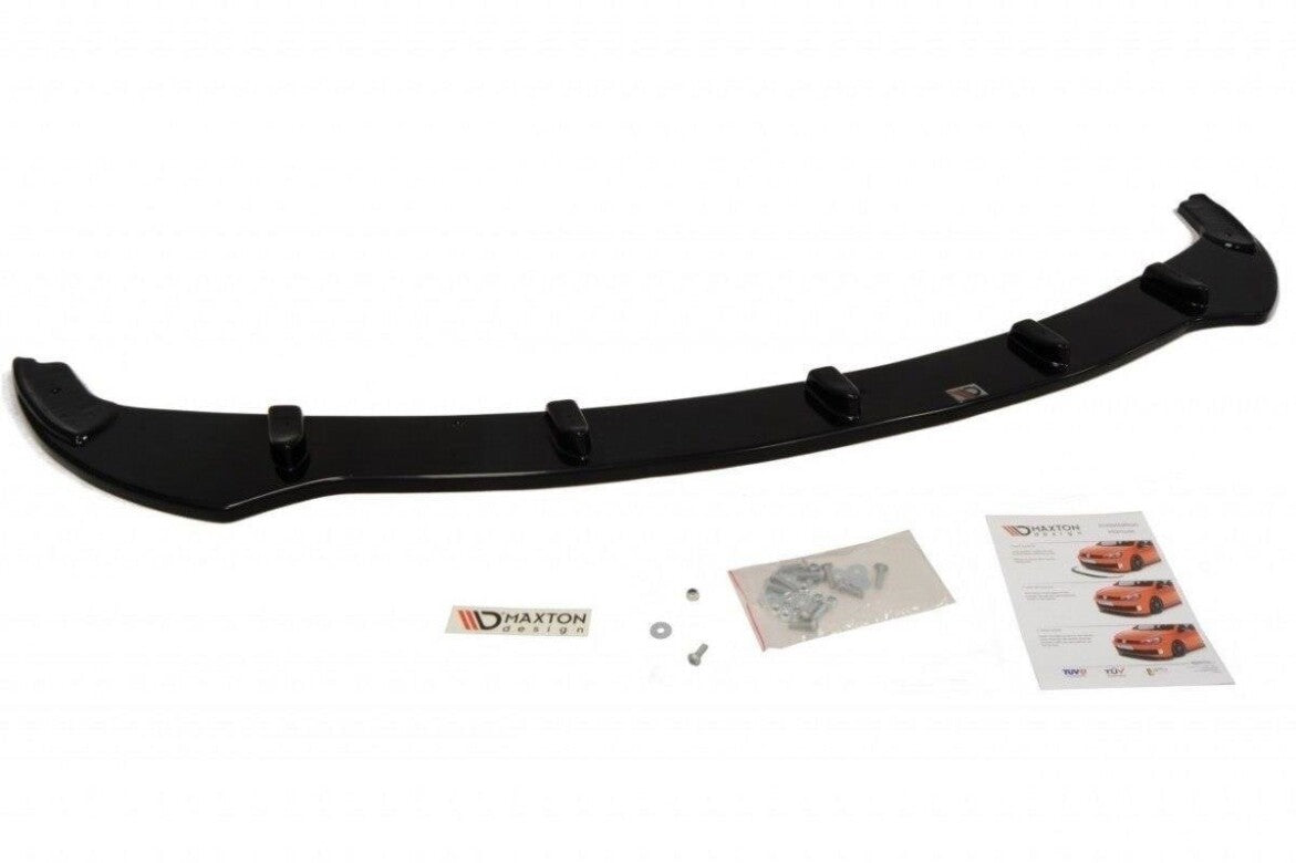 Frontlippe passend für BMW 5er E60 / E61 FL schwarz Hochglanz