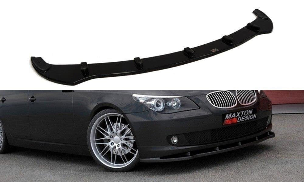Frontlippe passend für BMW 5er E60 / E61 FL schwarz Hochglanz