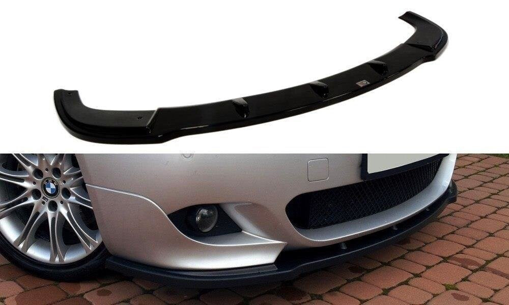 Frontlippe passend für BMW 5er E60 M Paket schwarz Hochglanz