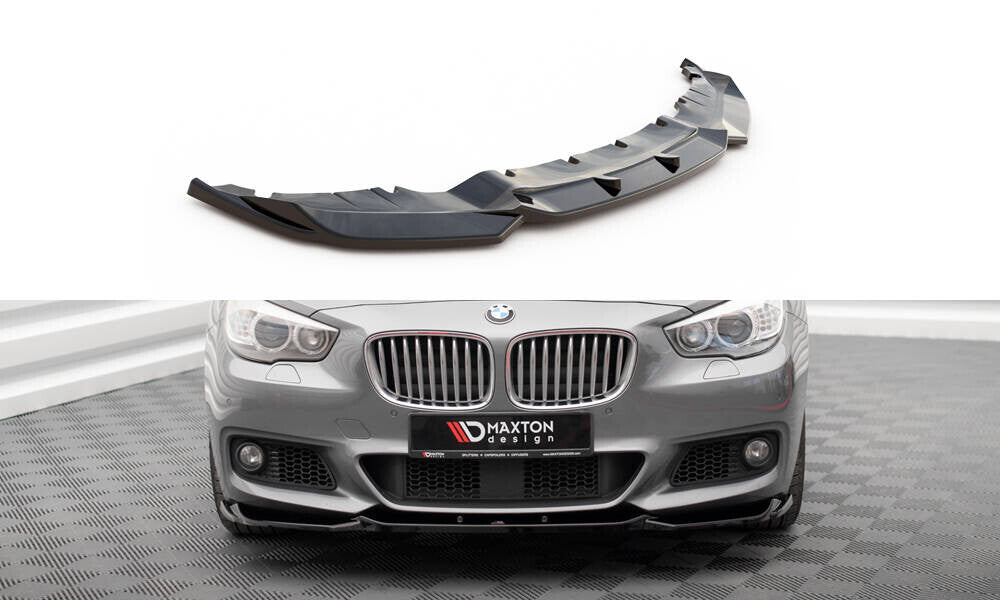 Frontlippe passend für BMW 5er GT M-Paket F07 schwarz Hochglanz