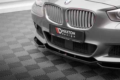 Frontlippe passend für BMW 5er GT M-Paket F07 schwarz Hochglanz