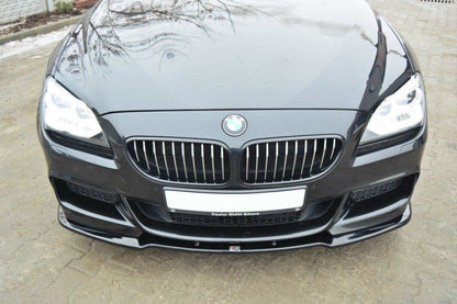 Frontlippe passend für BMW 6er Gran Coupe M Paket schwarz Hochglanz
