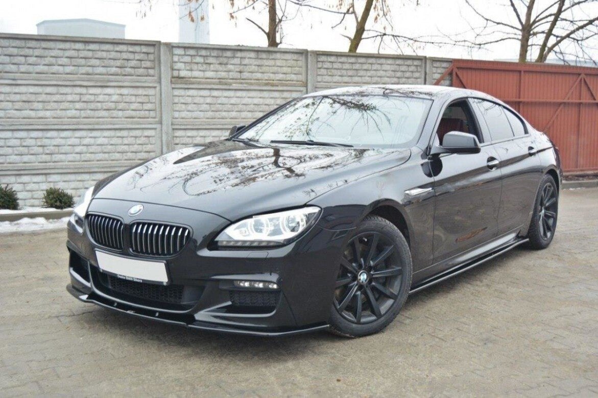 Frontlippe passend für BMW 6er Gran Coupe M Paket schwarz Hochglanz