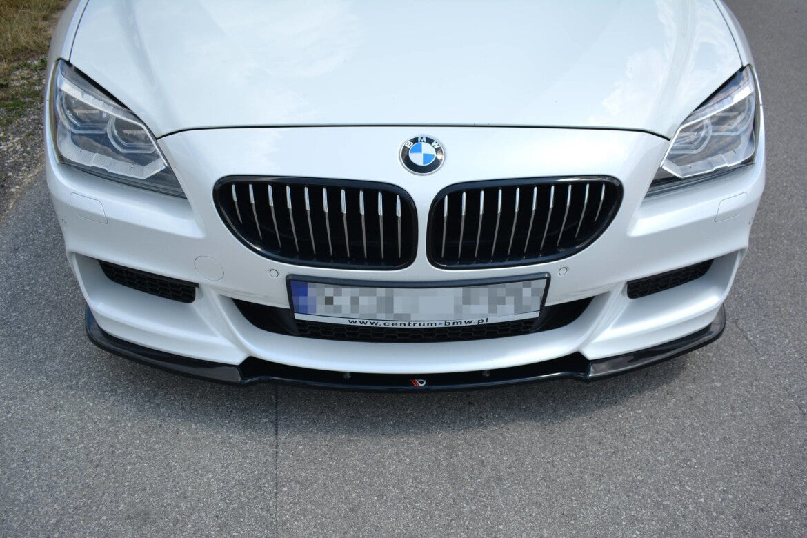 Frontlippe passend für BMW 6er Gran Coupe M Paket schwarz Hochglanz
