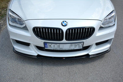 Frontlippe passend für BMW 6er Gran Coupe M Paket schwarz Hochglanz