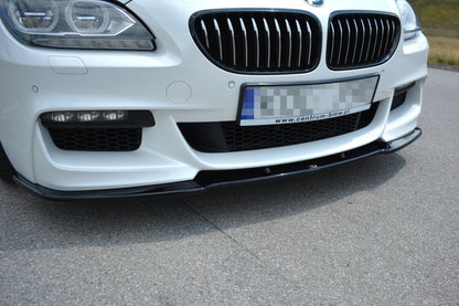 Frontlippe passend für BMW 6er Gran Coupe M Paket schwarz Hochglanz