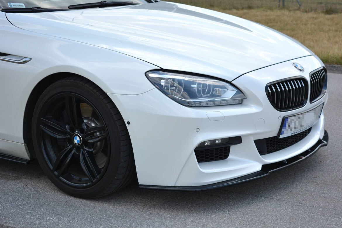 Frontlippe passend für BMW 6er Gran Coupe M Paket schwarz Hochglanz